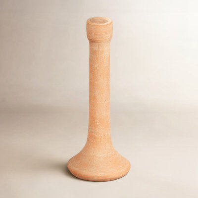 Clay Tabletop Candlestick