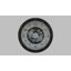 Horloge, 30 po, mécanisme d'engrenage, grande horloge murale, brun, transitionnel