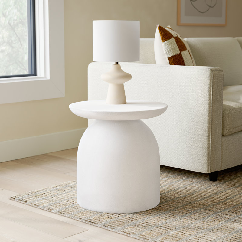 Jenkins Concrete Top End Table