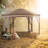 12 Ft. W x 12 Ft. D Hexagonal  Pop Up Gazebo with Zippered Mesh Netting-63574633