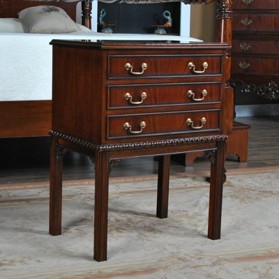 Table de chevet 3 tiroirs Reynoldsburg