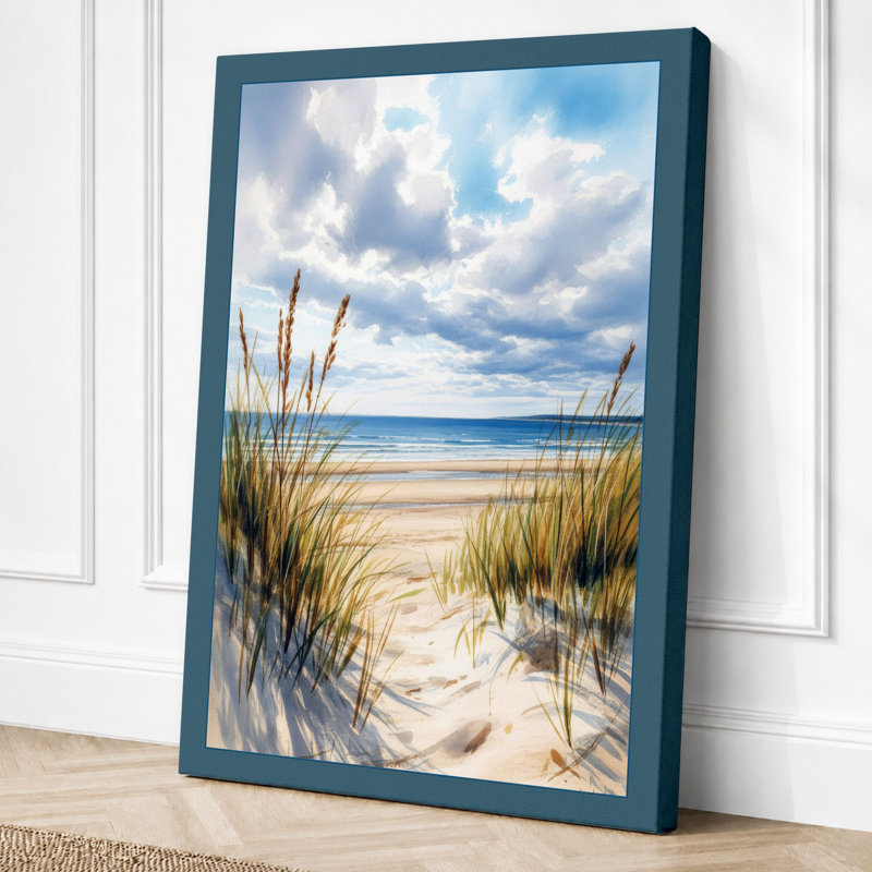 Print, 24x16 - 61.0 x 40.6 cm, Teal Border