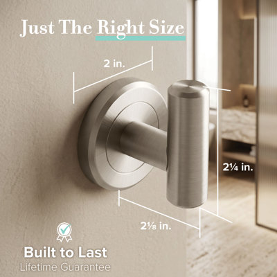 Latitude II Wall Mounted Robe/Towel Hook