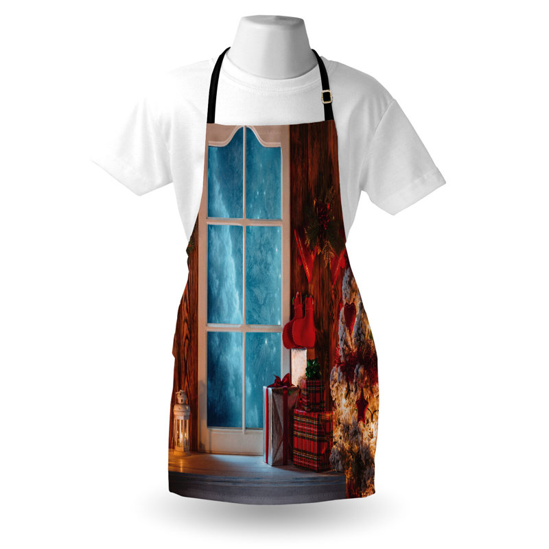 Christmas No Pattern Bib Apron
