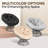 Woodlynne Oversized Swivel Papasan Accent Chair with 48'" Cushion, 360° Swivel, Ultra Comfortable Cushion, Relaxing Chair for Living Room, Bedroom, Reading Book-1207289328