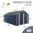 12×20 FT Outdoor Storage Shed Metal Garage Shed For Car, Bike,  - Backyard Tool House Building 2 Doors And 4 Vents