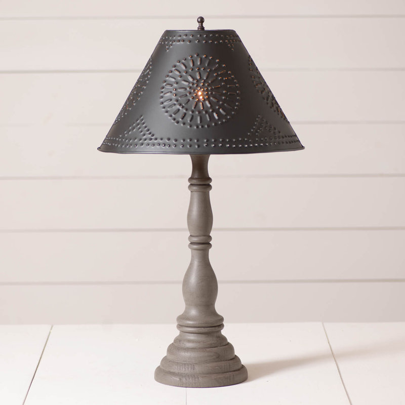 Lampe de table, gris