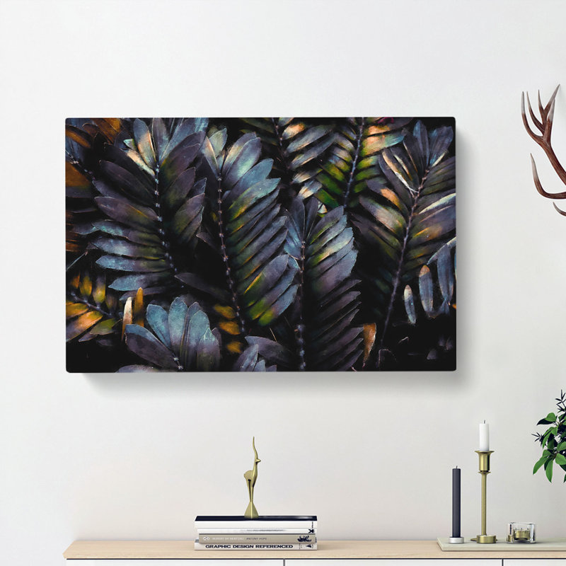 Plant Leaves - Wrapped Canvas, 40cm H x 60cm W x 3cm D