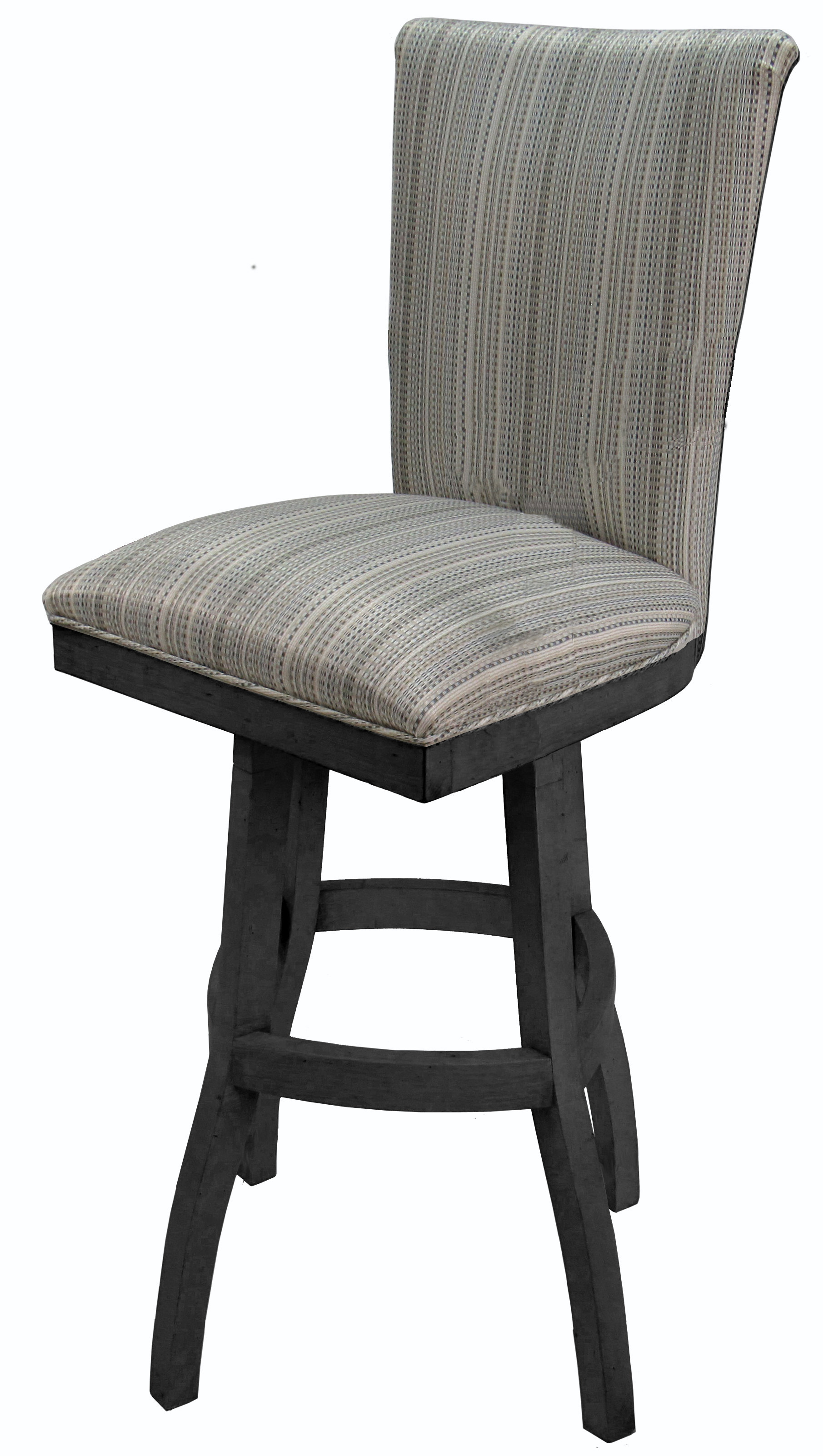 Rosalind Wheeler Swivel Wood Counter 26" Bar Stool 700 Armless
