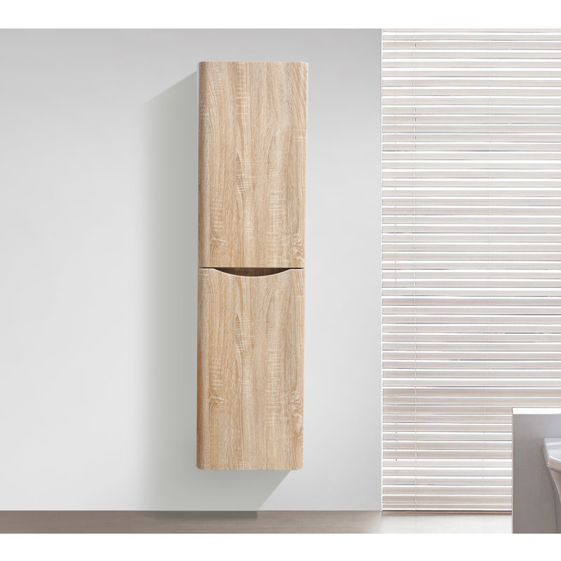 Stanhope Linen Cabinet, Light Oak