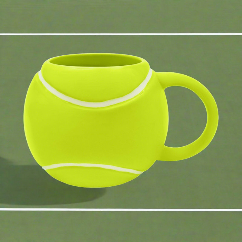 Tasse à balles de golf Godinger, Vert/blanc