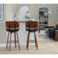 Tabouret à hauteur fixe Lombardi - ensemble de 2-116239999