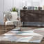 Delia Geometric Ivory Area Rug-63337176