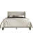Mieko Upholstered Wingback Bed-838471233-838471234