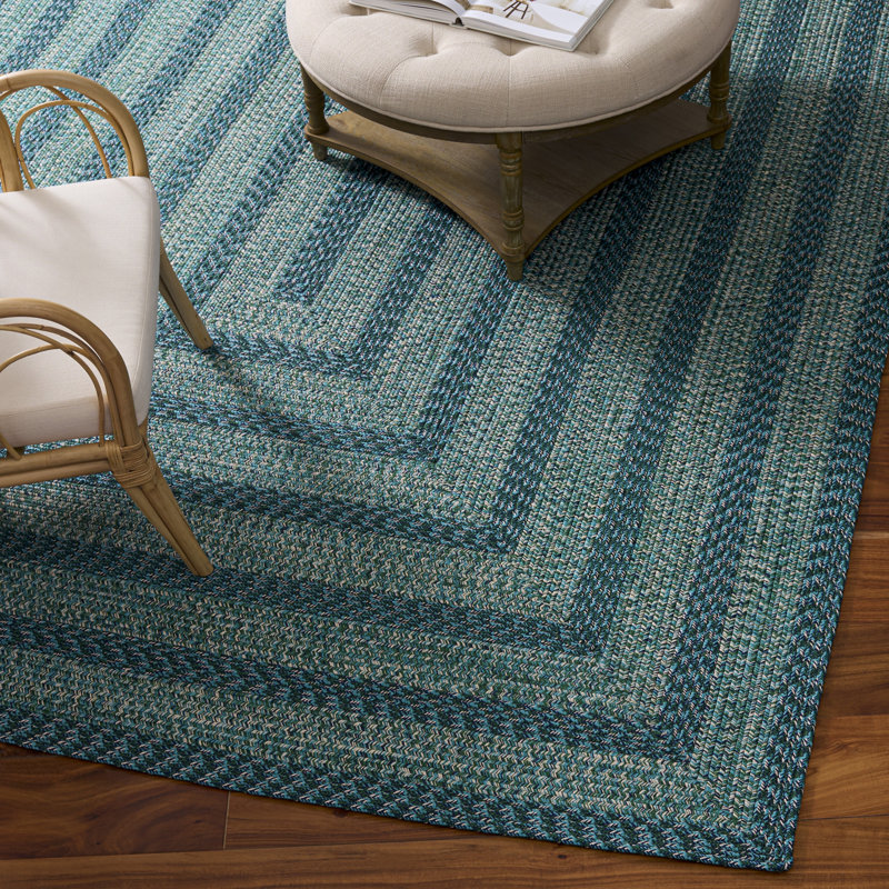 Braided 265 Hand Woven Performance Machine Washable No Pattern Rug, Rectangle 8' x 10'