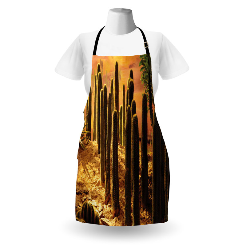 No Pattern Bib Apron
