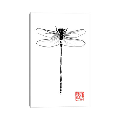 Dragonfly by Péchane - Painting on Canvas