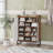 Stylish 5-Tier Shoe Cabinet with Doors, Spacious Storage Organizer for Modern Entryways and Hallways-2086555453