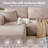 Boneless 108” U Shaped Boneless Sectional Cloud Sofa Couches For Living Room, Upholstered Deep Seat Sectional Sofa With 2 Ottoman, Comfort Modular Sectional Sofa Couches For Living Room Bedroom(Black)-1985101903