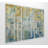 «Gilded Forest II», image multi-pièces sur toile tendue-23818188