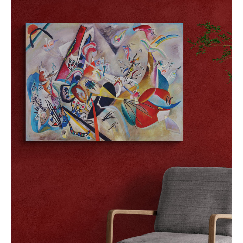 In Grey - Wrapped Canvas Art Prints, 31cm H x 41cm W