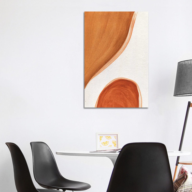 «Terracotta Line», reproduction d'art sur toile encadrée, H 40 po x l 26 po, Toile tendue, Ne s’applique pas