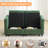 58.3” Upholstered Loveseat Modular Sofa With Under-Seat-Storage, Chenille-972288133