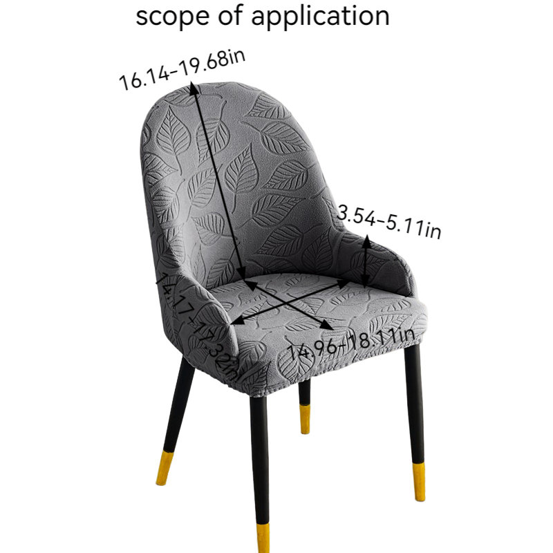 Housse pour chaise de salle à manger