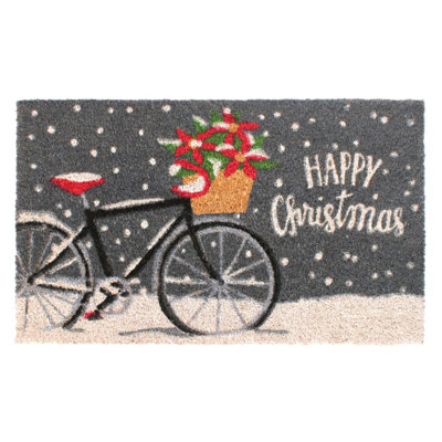 Non-Slip Christmas Doormat