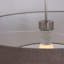 Ellington 1 - Light Silver Drum Pendant-29531924