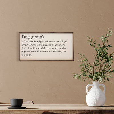 Dog Definition White