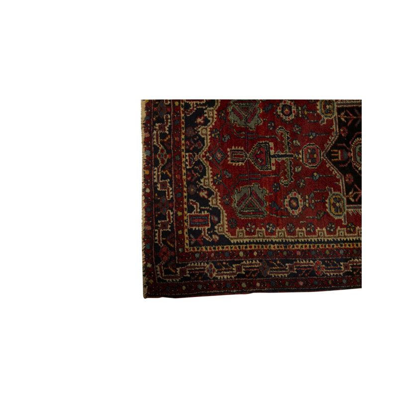 Antique Afghan Hand Woven Wool Area Rug