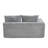 Arub Boneless Modern Modular Cloud Plush Corduroy Fabric Left-Arm Sofa ,No Assembly Required-2136974039