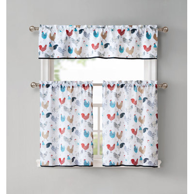 Zakpo Tailored Kitchen Curtain