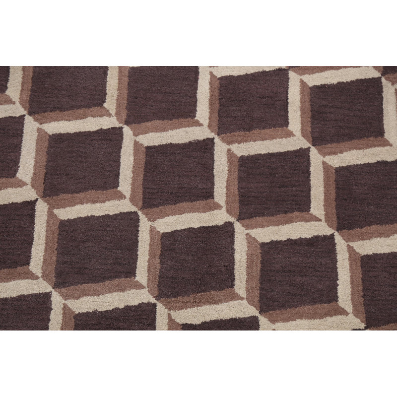 Gerik Wool Geometric Indoor Rug
