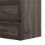 Lit armoire double pleine grandeur avec station de charge et tiroir de rangement