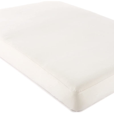 Protège-matelas imperméable 100% coton biologique - Housse de lit douce, hypoallergénique et respirante - Certifié GOTS et Fair-Trade - Housse de matelas très grande profondeur de 17 po par Whisper Organics