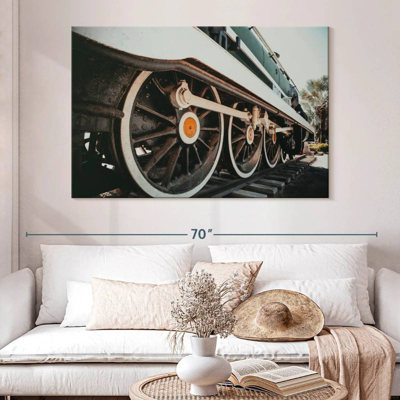 Mehar Old Train, 34" H x 51" W