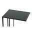 Harjeevan Glass Top C Table End Table