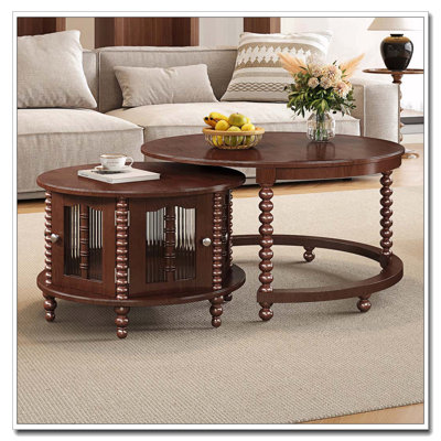 Table basse ronde