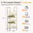 120L Vertical Rolling Laundry Hamper With Removable Bags, 3 Section Laundry Baskets With Wheels, Space-Saving 3 Tier Laundry Sorter For Small Spaces, Dorm, Bedroom, Bathroom, Laundry Room