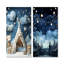 «Child Nursery Starry Night I», ensemble d'art mural en métal pour chambre de bébé-2009270533