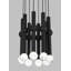 Guyed 8 - Light LED Pendant-893627348