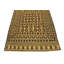 Tapis de zone en laine brun/rouge 4 pi 2 po x 6 pi "one-of-kind" -the main noué la Warminster