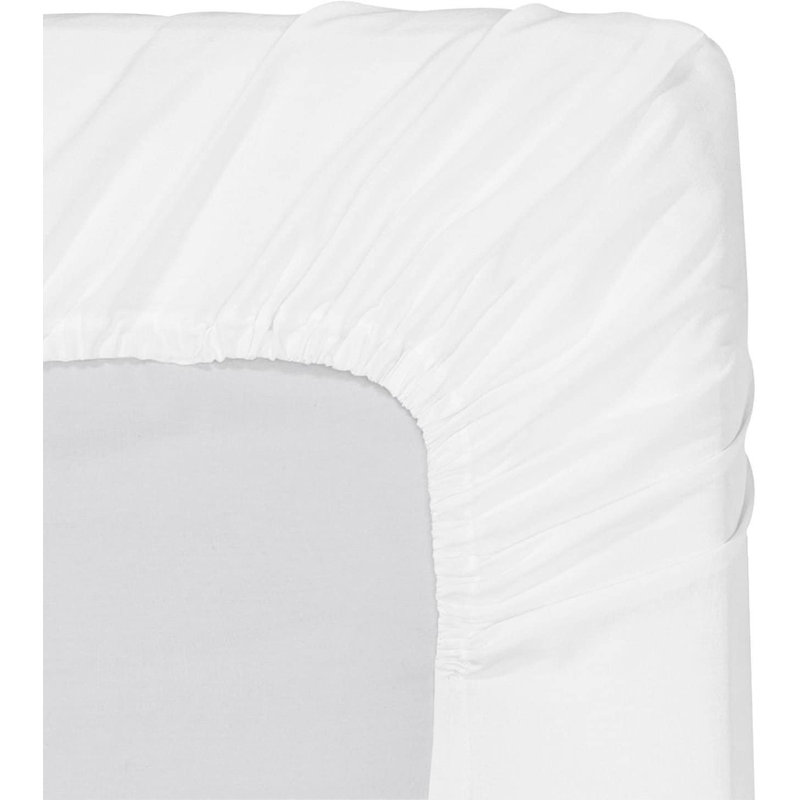 Ensemble de draps 4 pièces blanc, Très grand californien