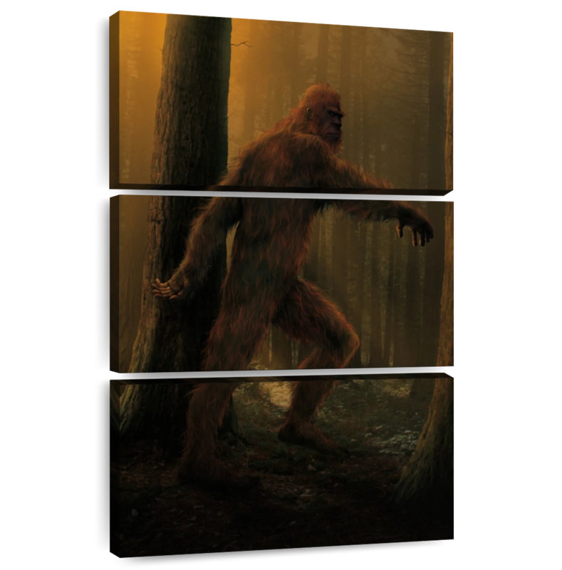 Kelan Bigfoot, 74" H x 48" W