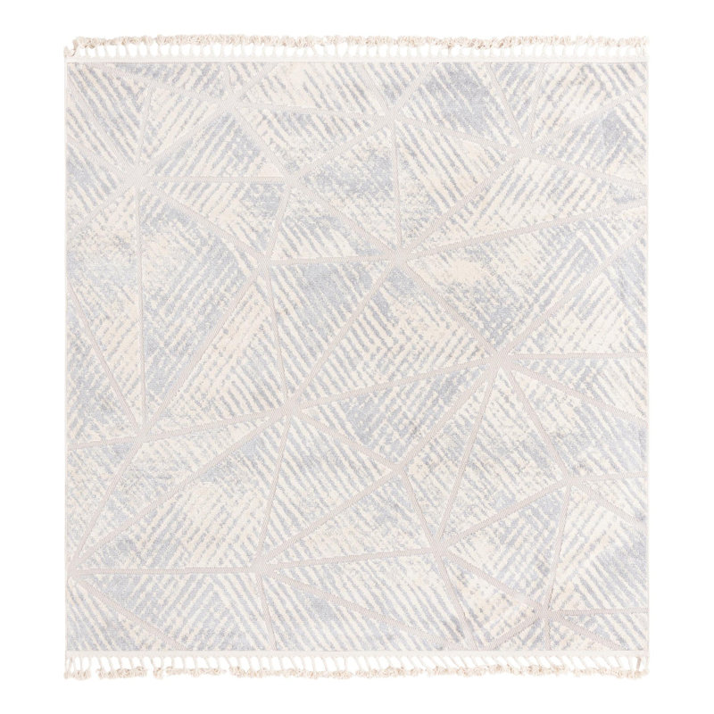 Flaxton Geometric Indoor Rug, Square 7'10"