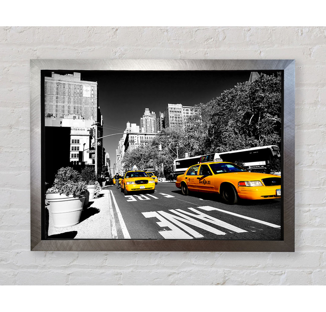 New York Yellow Taxi Drive - Drucken