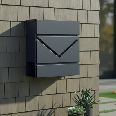 Metal Wall Mounted Post Box