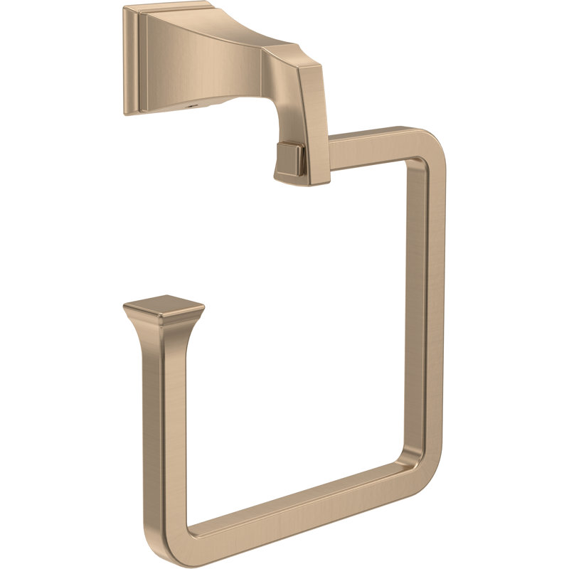 Dryden Towel Ring, Brilliance Champagne Bronze